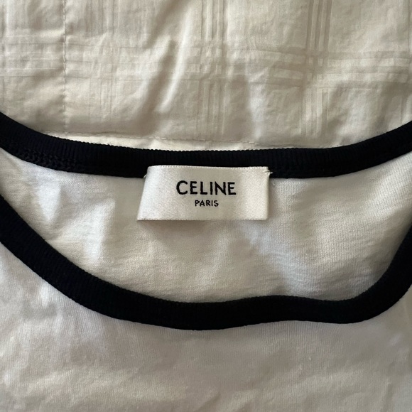 Celine Cotton Jersey T-Shirt - Picture 4 of 6